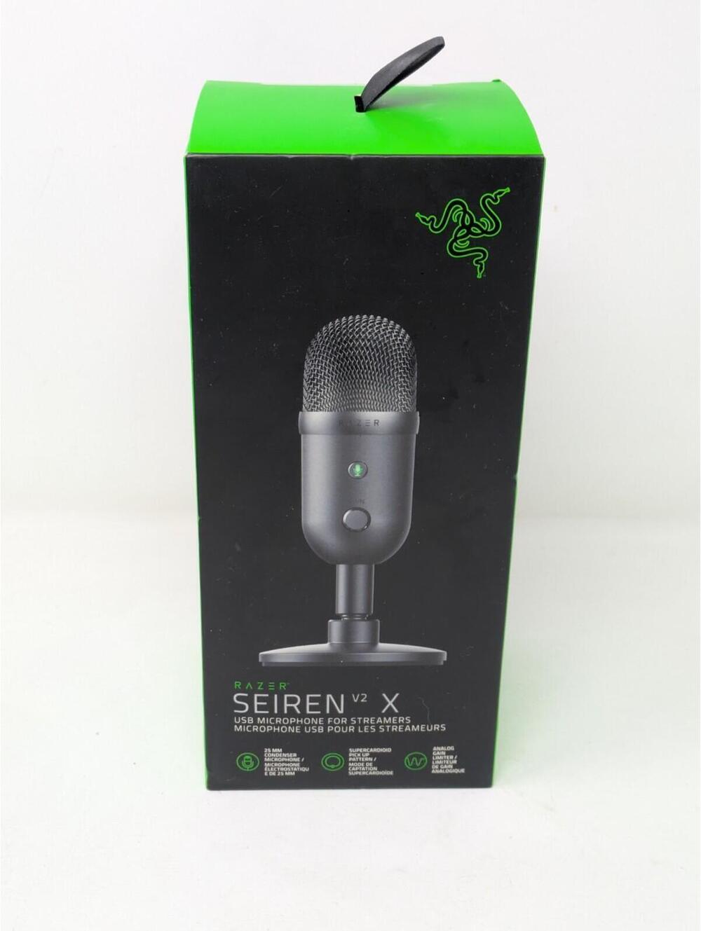 Razer Seiren V2 X USB Microphone - RZ19-04050100-R3U1